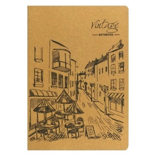 COMBO 5 quyển Sổ May Gáy Vintage Devyt 3706 80 trang