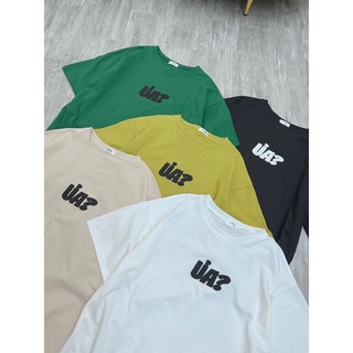 ÁO THUN COTTON FORM RỘNG “Ủa”