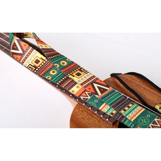 Dây đeo đàn Ukulele hoa văn Thổ Cẩm