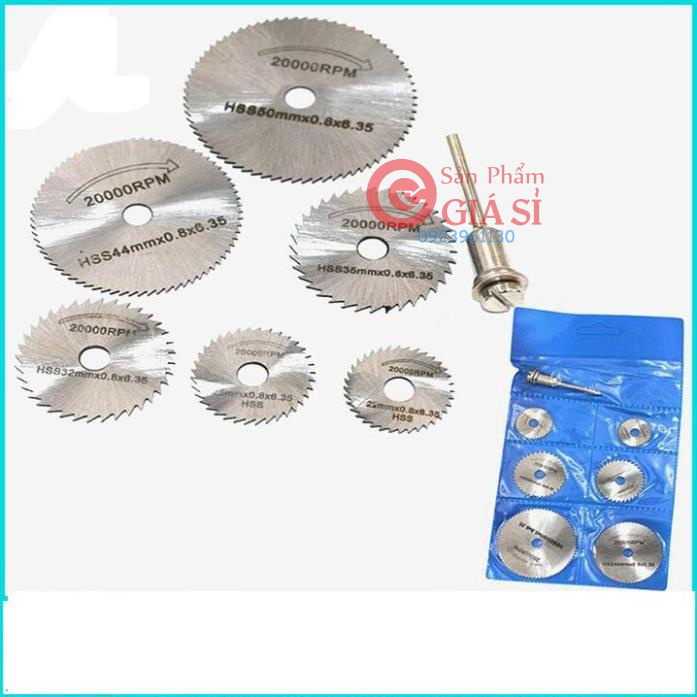 Bộ 6 Lưỡi cưa mini chân 6mm - lưỡi cắt mini ❤️freeship❤️
