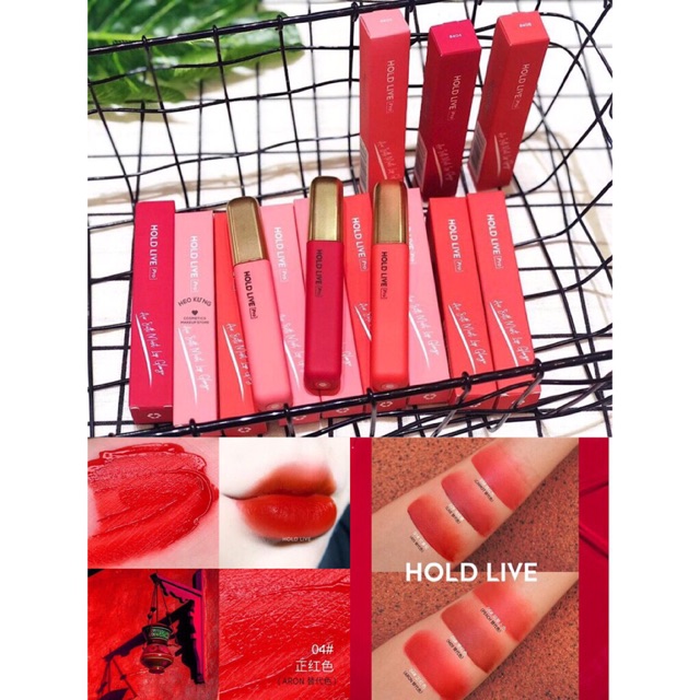 SON KEM LÌ HOLD LIVE PRO AIR SOFT MIST LIP GLAZE