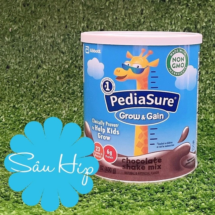 [Mã FMCGSALE24 giảm 8% đơn 500K] Sữa bột Pediasure Socola 400g Mỹ