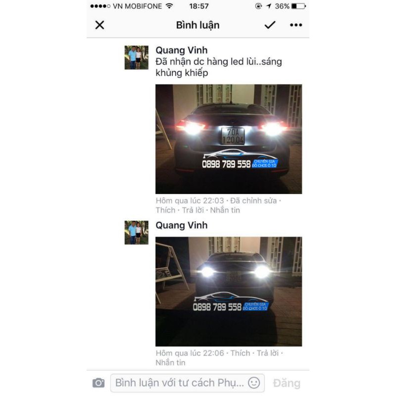 KIA CERATO  - LED LÙI siêu sáng T15