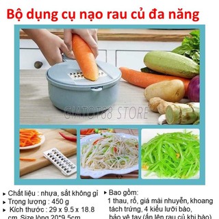BỘ DỤNG CỤ NẠO RAU CỦ ĐA NĂNG