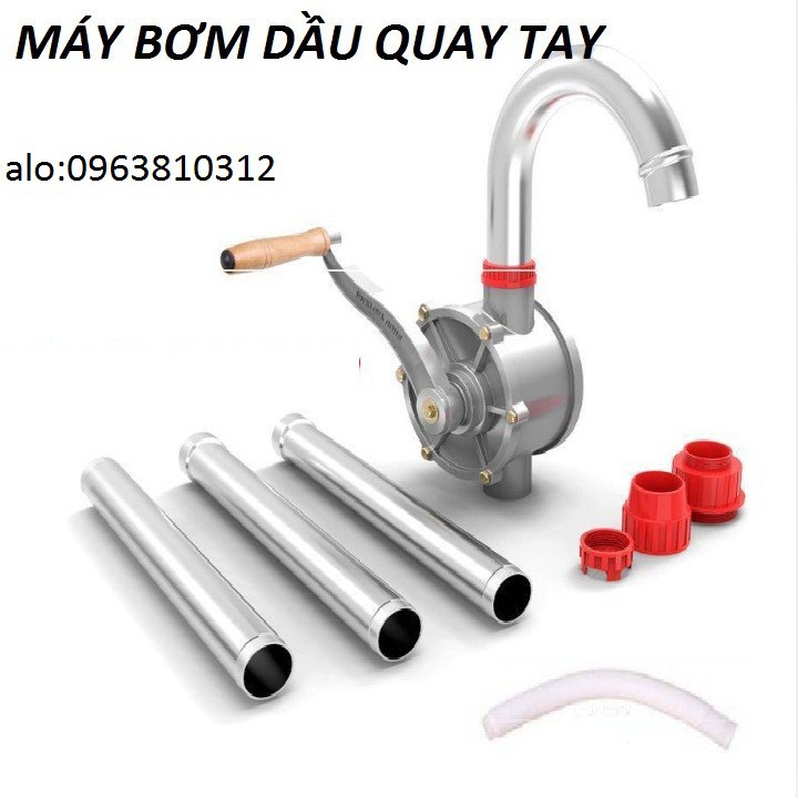 máy bơm dầu quay tay