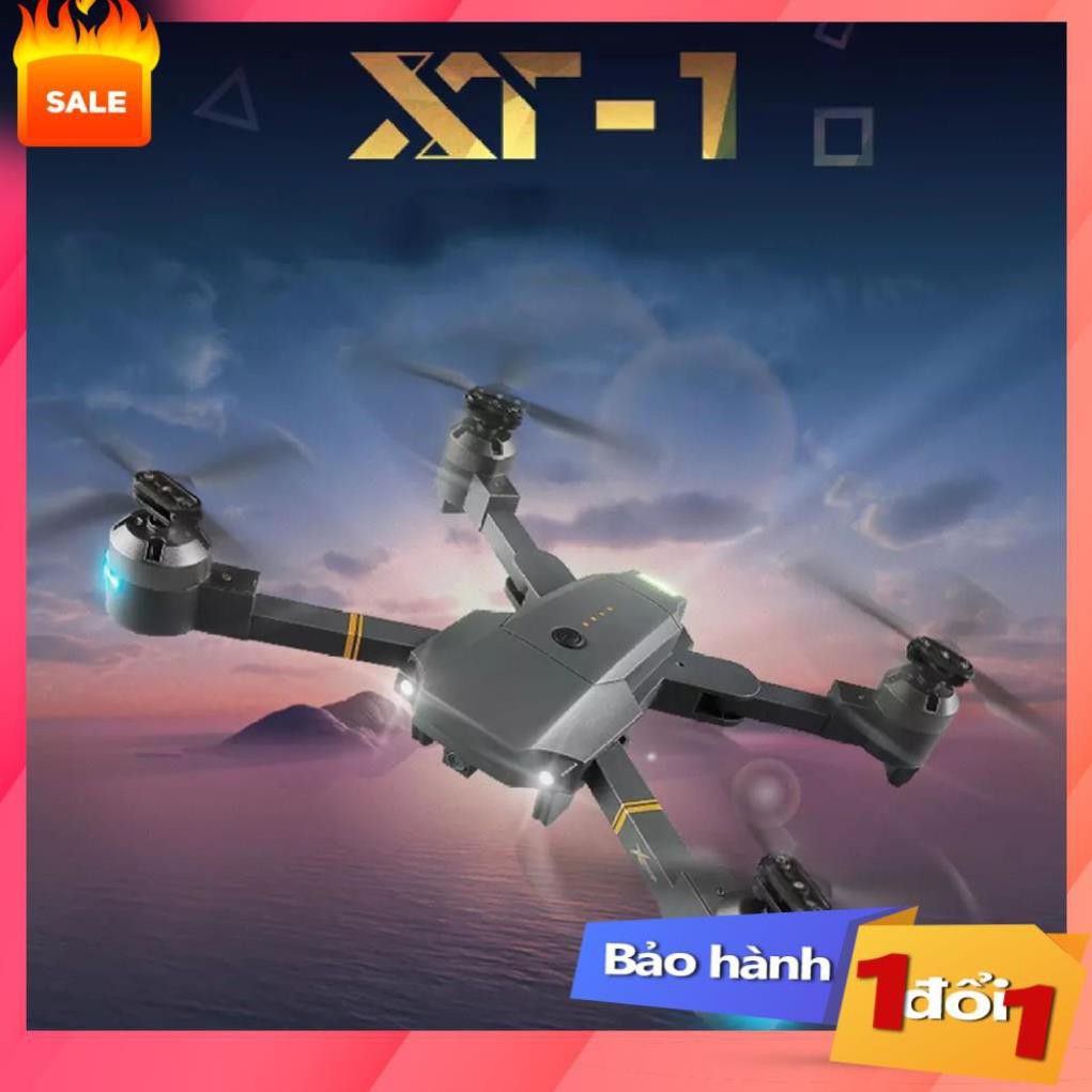 ✔️ [Top sale] -  Flycam mini, Máy bay điều khiển từ xa XT-1 kết nối Wifi quay phim chụp ảnh Full HD 720P