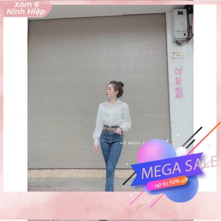 Áo Sơ Mi Trơn Chất Lụa Áo Sơ Mi Nữ Hot