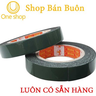 1 Cuộn Băng Dính Xốp 2 Mặt 2Cm