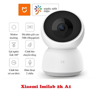 Camera IP Xiaomi IMILAB A1 xoay 360 2K - Bản Quốc Tế Chính Hãng