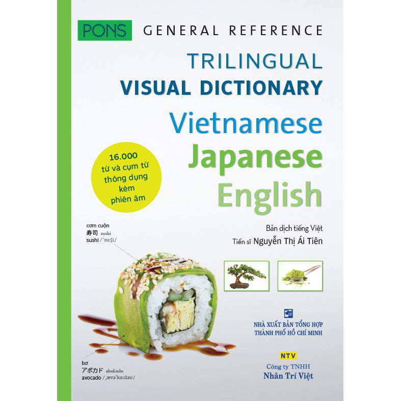 Sách - Trilingual Visual Dictionary Vietnamese - Japanese - English - PONS