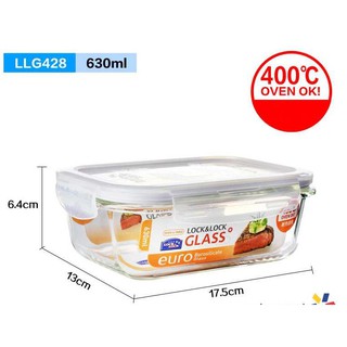 Hộp thủy tinh Lock&Lock LLG428 630ml