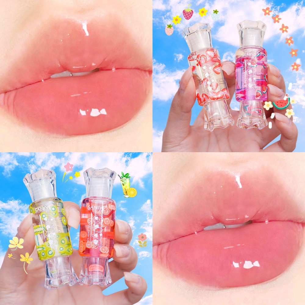 Lip Oil SANIYE L1177 Transperant Candy Shape 12g | BigBuy360 - bigbuy360.vn