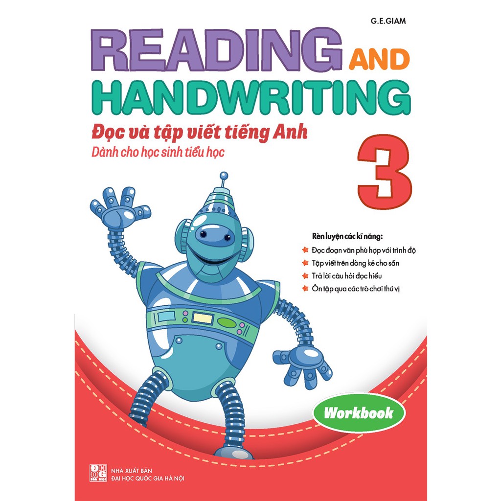 Sách: Reading And Handwriting - Đọc Và Tập Viết Tiếng Anh Dành Cho Học Sinh Tiểu Học - Quyển 3