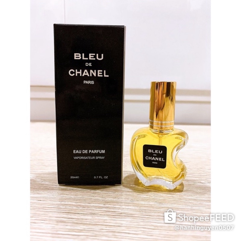 Nước Hoa Mini BLEU DE CHANEL 20ml (Mẫu Táo)