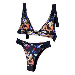 Bikini In Hình Rồng Có Mút Nâng Ngực