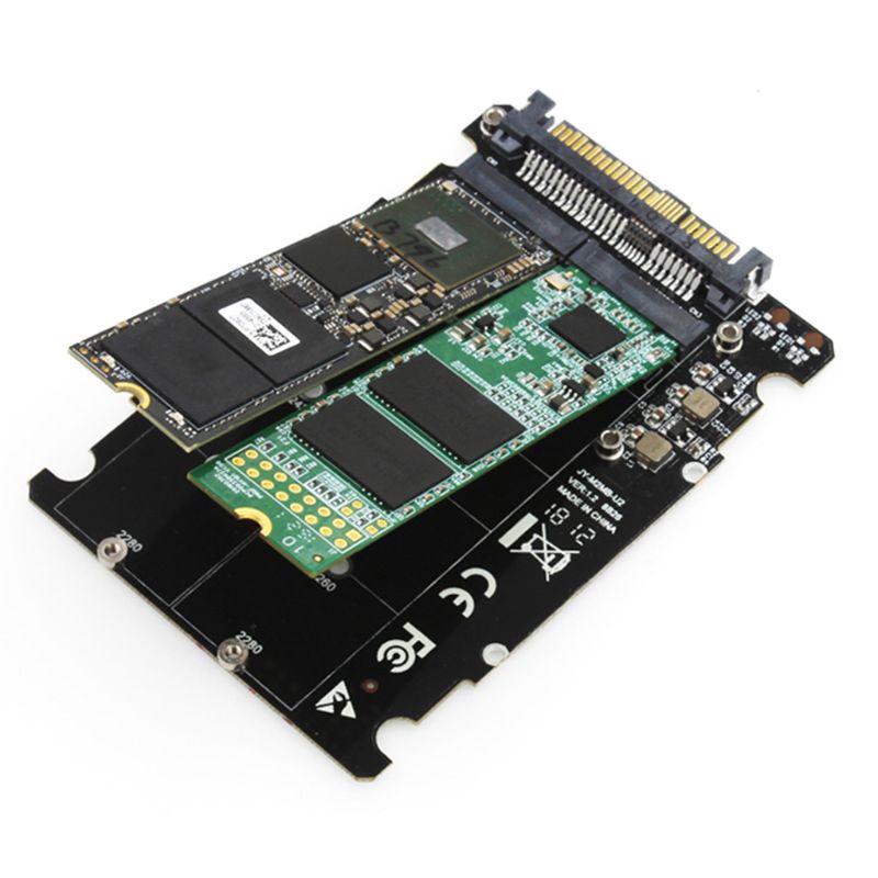 Bộ chuyển đổi Inter M.2 NVMe SATA-Bus NGFF SSD 2 trong 1 sang PCI-e U.2 SFF-8639 PCIe M2 cho máy tính để bàn