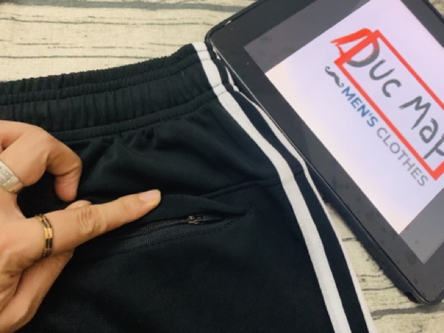 [GIÁ HUỶ DIỆT] Vải Xuất Dư da cá co giãn 4 chiều 3 sọc trắng ống nhỏ khoá kéo | BigBuy360 - bigbuy360.vn