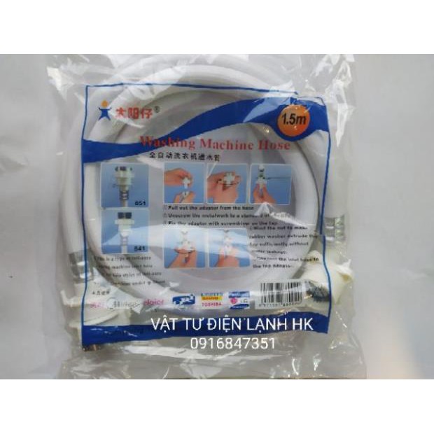 Dây cấp nước máy giặt đa năng 1.5m - 2m - 3m