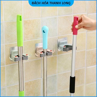 Kẹp Chổi Dán Tường Siêu Chắc Đa năng, kẹp giữ cây lau nhà loại 1