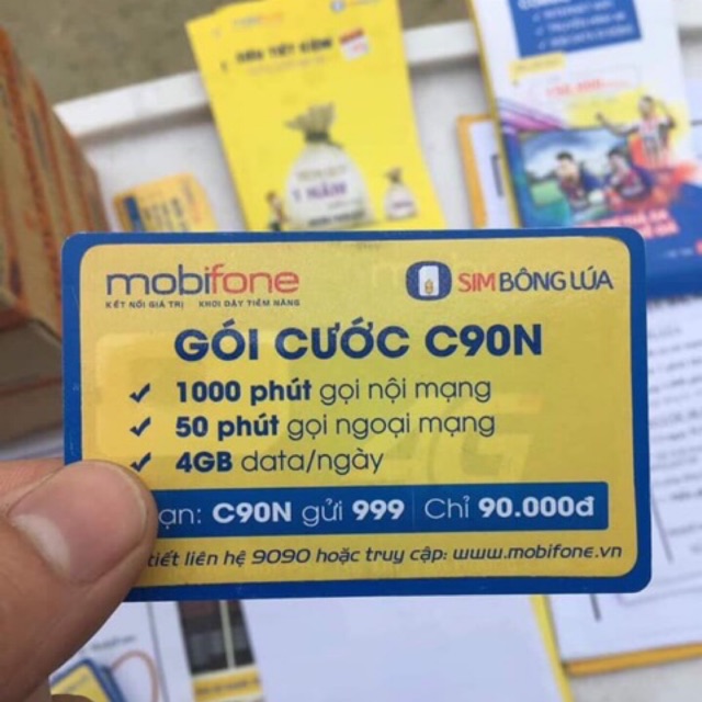 Sim Mobifone C90N miễn phí tháng đầu
