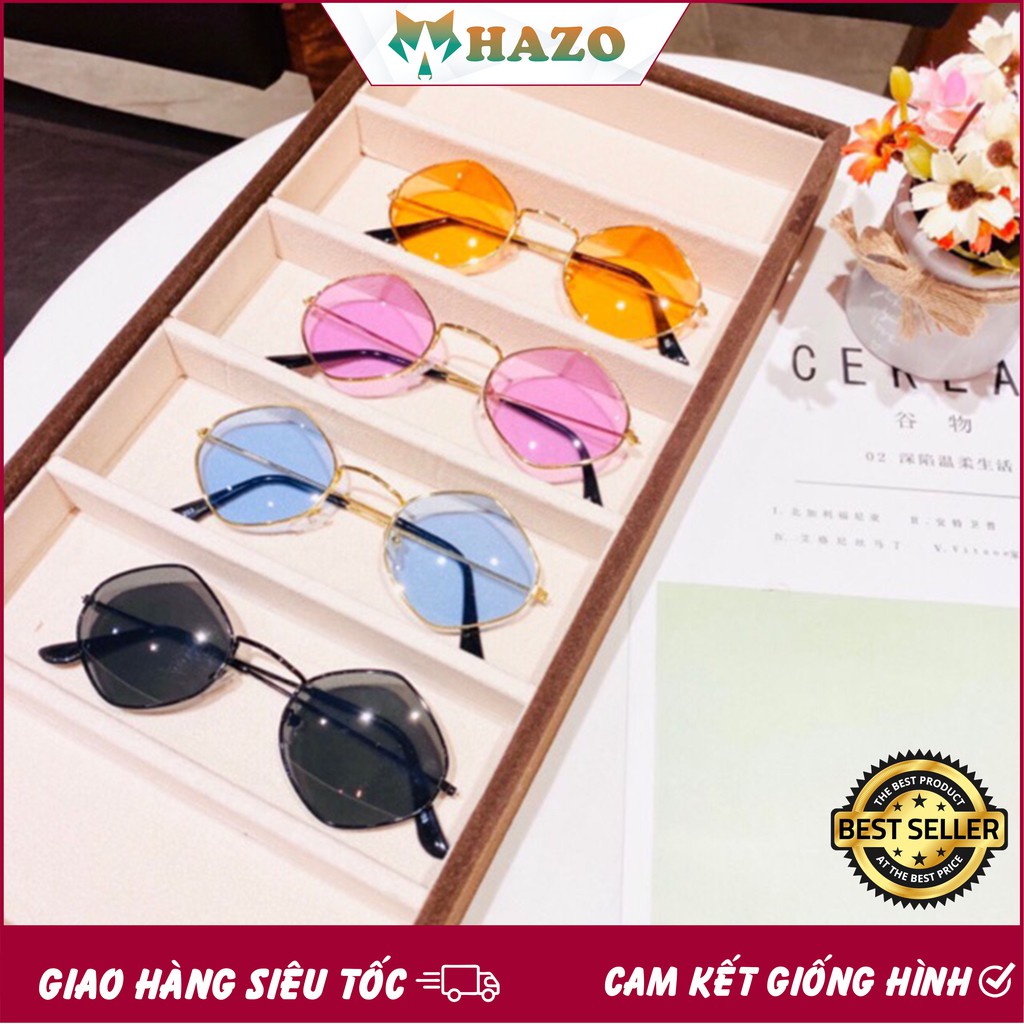 [Cực Đẹp] Mắt Kính Thời Trang Hot Trend Mặt Thoi 203 Nhiều Màu Cực Hot - Hazo