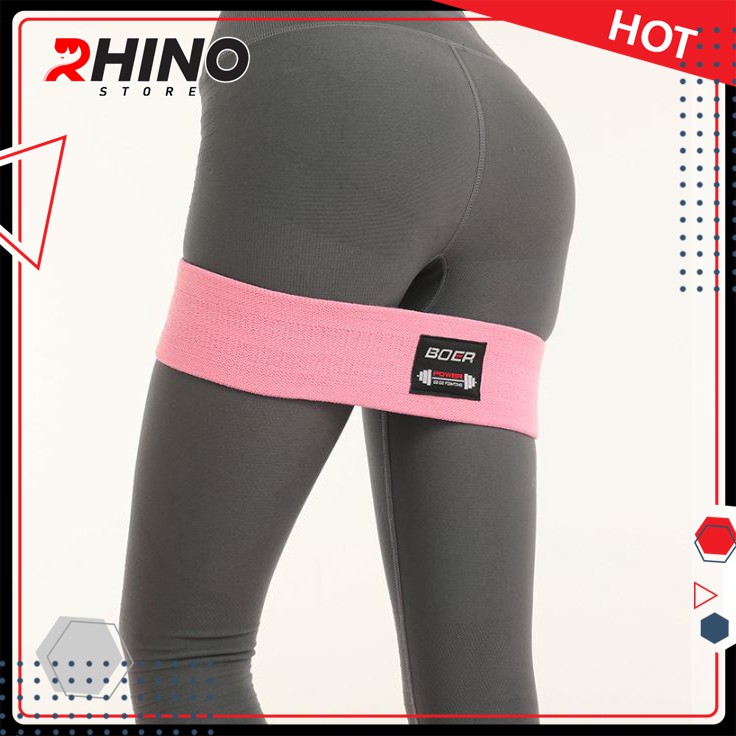 Dây đàn hồi kháng lực, dây kháng lực cotton tập mông đùi  Aolikes  AL3603 chính hãng, tập Gym