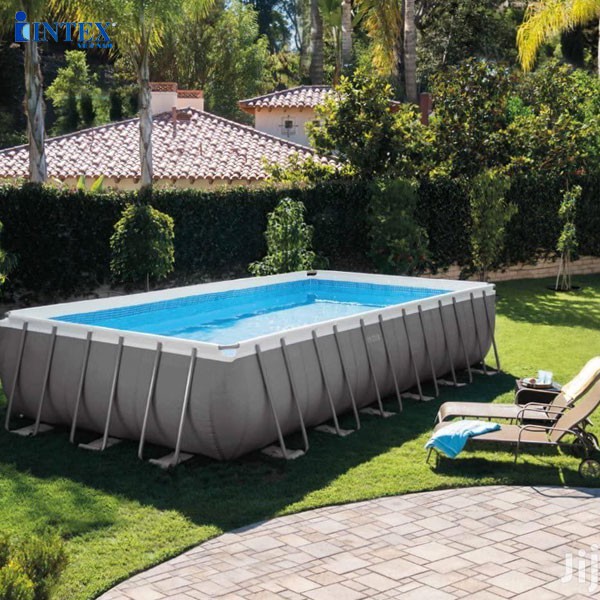 Bể bơi khung kim loại chịu lực 7m32 có máy lọc INTEX 26368