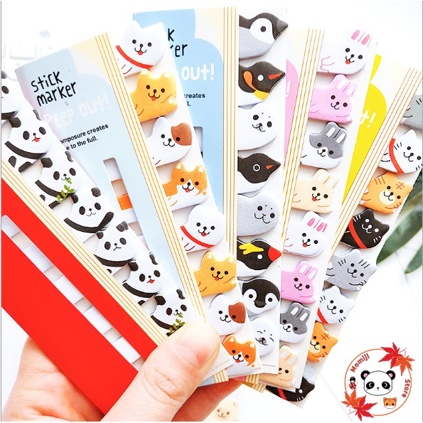 Bookmark Kẹp đánh dấu sách các bé pet đáng yêu (Nhiều mẫu)