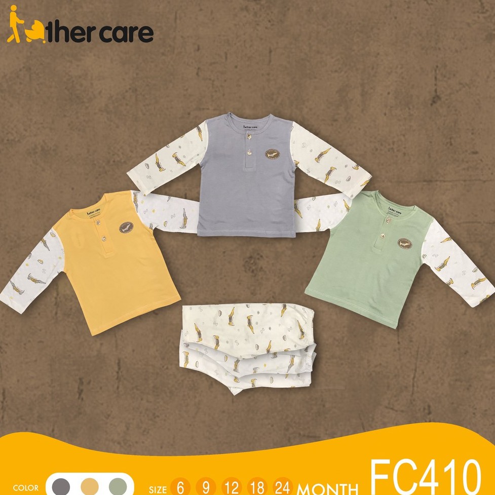 Bộ Quần Áo FatherCare Nẹp trụ Lửng - Chó (Trơn-HT) FC410