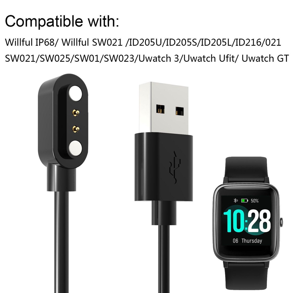 MAG Đế Sạc Nhanh USB Cho ID205U / Willful IP68 SW023 / / Uwatch 3