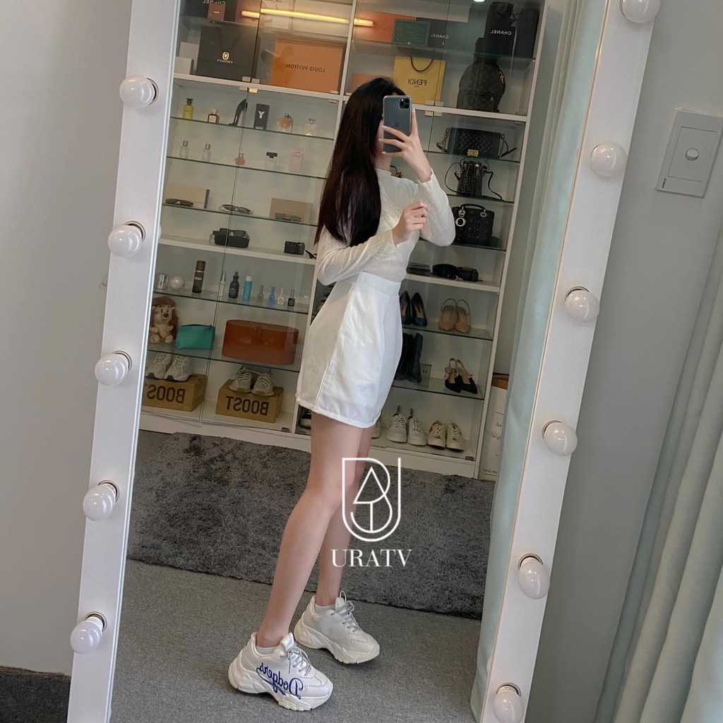 [FREESHIP - ẢNH THẬT] Váy quần vải chữ A F21
