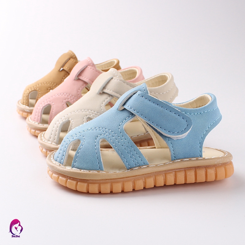 【Hàng mới về】 Baby Girl Boy Soft Sole Shoes Infant Toddler Summer Sandals Soft Bottom Non-Slip Shoes