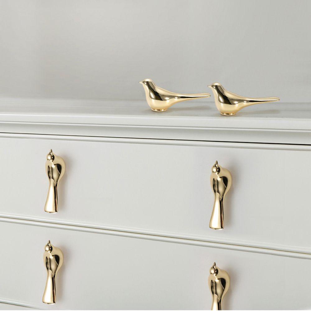 KUNHEV Tay Nắm Ngăn Kéo Tủ Hình Chim Độc Đáo