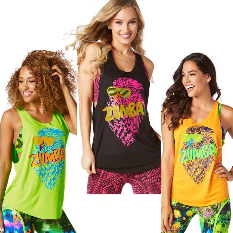 Quần Áo Phụ Nữ Mới Zumba fitness tank top Z1T0 1307