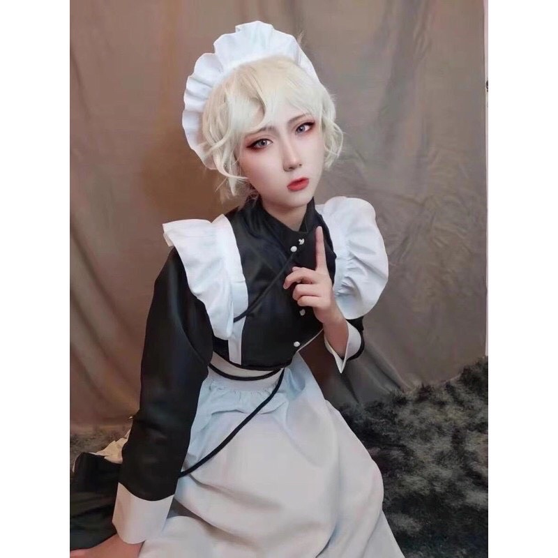 Set cosplay hầu gái, set maid dành cho cả nam và nữ Full phụ kiện