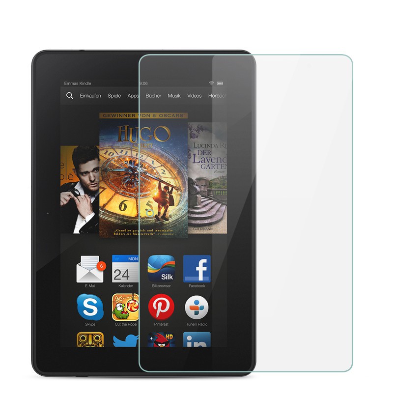 Bộ kính cường lực bảo vệ màn hình cho Amazon Kindle Fire HDX 7 HDX7 kèm phụ kiện