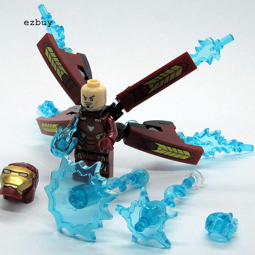 Mô hình đồ chơi DIY Iron Man Avengers độc đáo 2inch