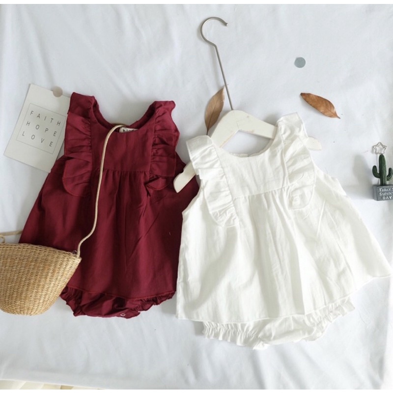 R&amp;W Body liền váy cho bé mã 45059