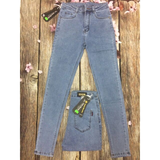 👑 Quần skinny jeans lưng cao