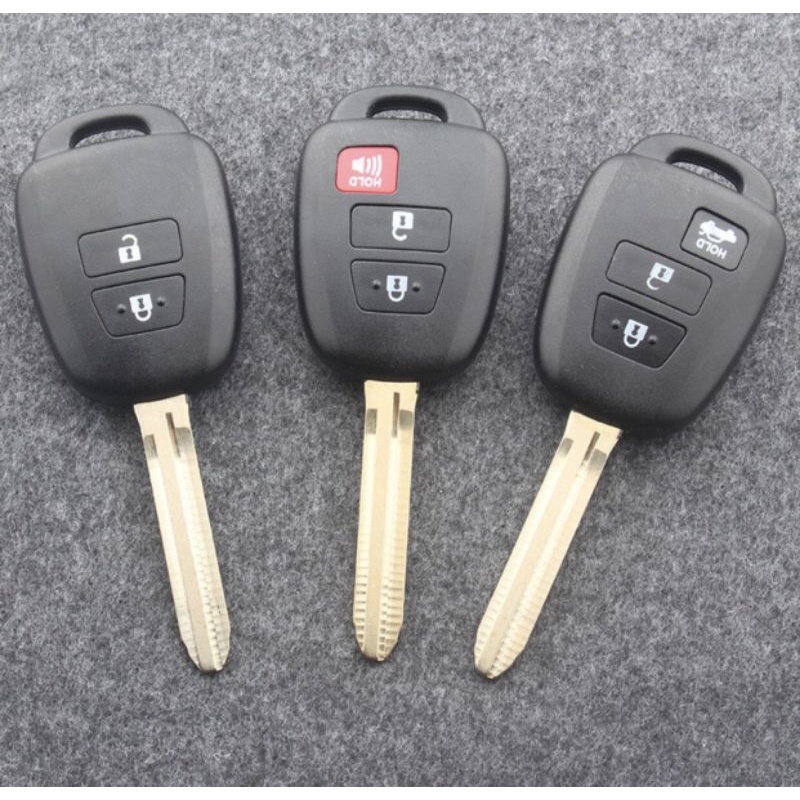 Vỏ chìa khoá toyota thẳng chuẩn zin đời 2015 trở lên