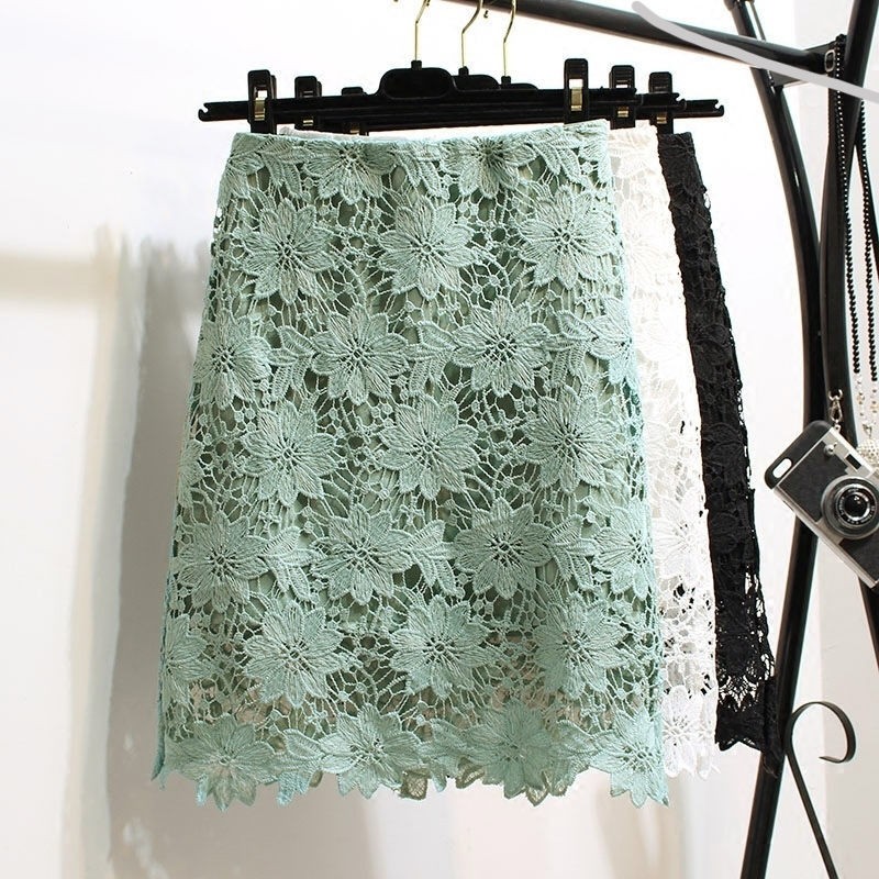 Chân Váy Ren Chữ A Lưng Cao Trẻ Trung Cho Nữ 520.vn | BigBuy360 - bigbuy360.vn