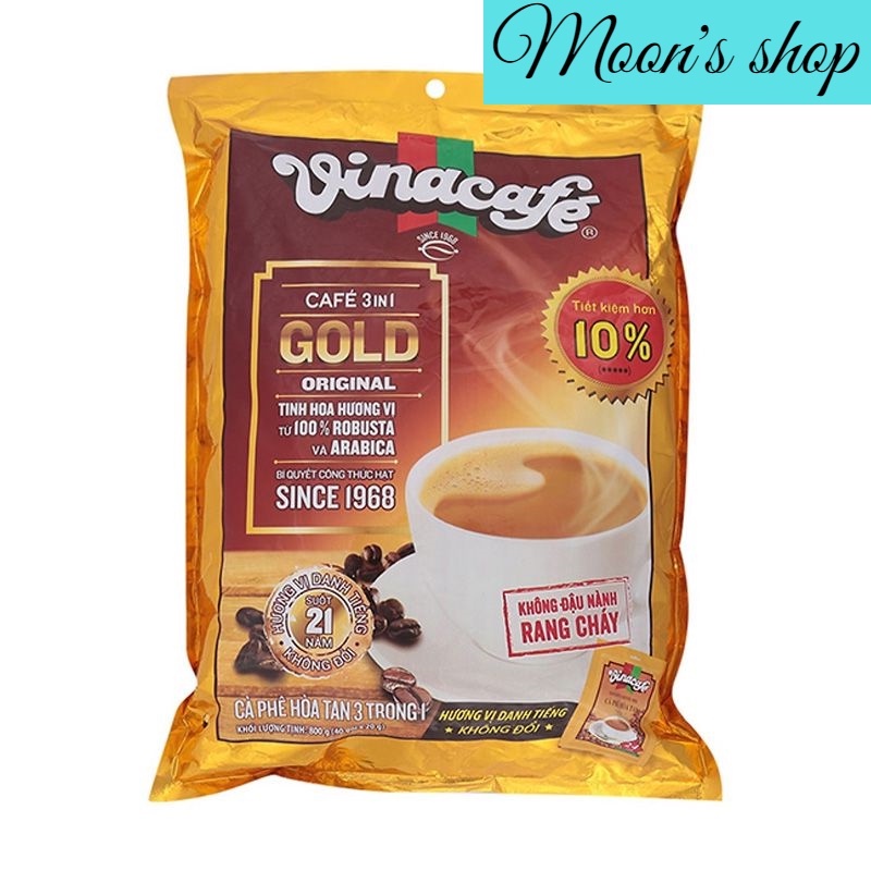 Cà phê sữa Vinacafe (40 gói x 20g)