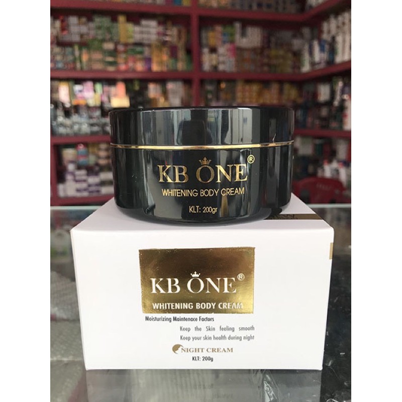 KB ONE Body Night Cream – Kem trắng da toàn thân ban đêm 200g