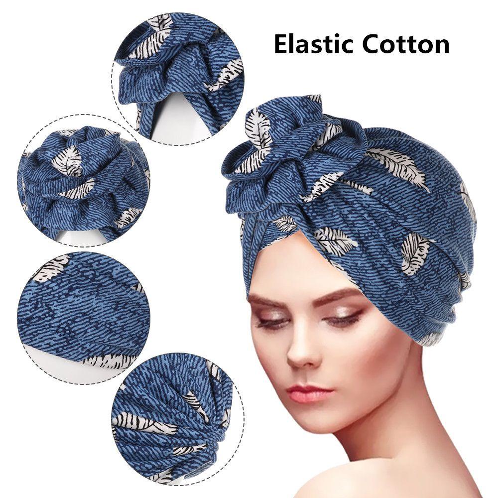 Mũ Turban Trùm Đầu Co Giãn Phong Cách Hồi Giáo Cho Nữ