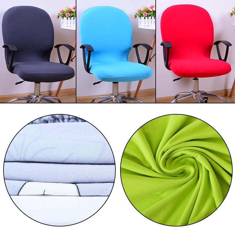 Stretch Office Chair Cover/Spandex  Office Chair Cover /Home Armchair Protector Seat Decor/Removable Washable Universal Desk Rotating Chair Slipcover