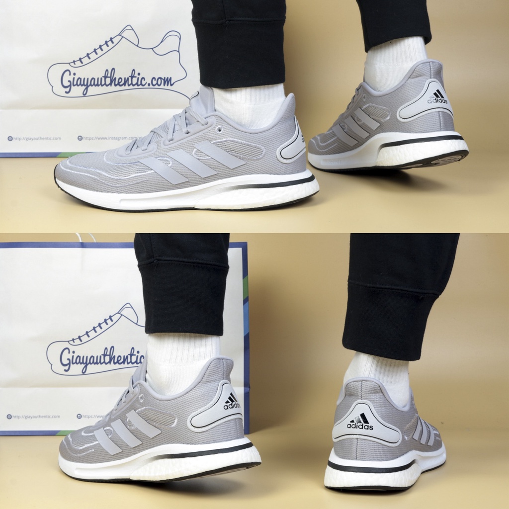 - Giày Adidas Supernova FV6027 Grey chính hãng 100%