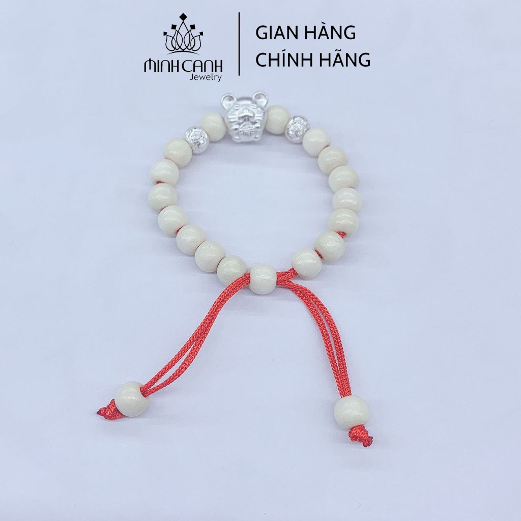 Vòng Dâu Tằm Mix Charm Hình Con Chuột Cho Bé - Minh Canh Jewelry