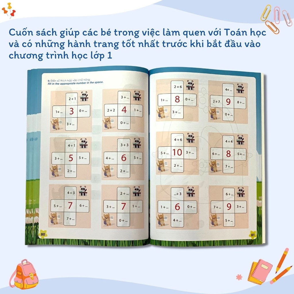 Sách - Cùng bé chinh phục toán học kích thích khả năng tư duy