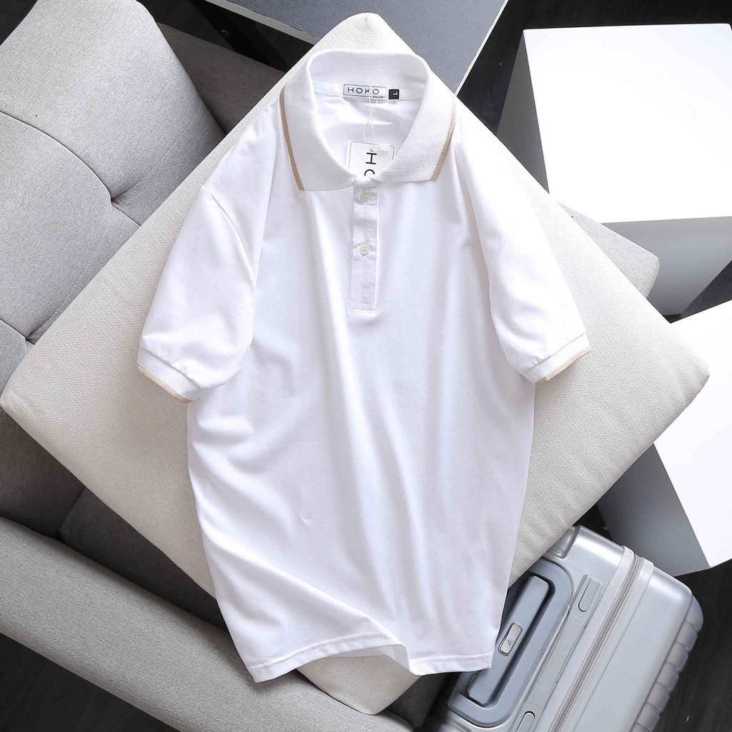 Áo thun polo nam trơn 4 màu siêu thiết kế sang trọng siêu đep O2V STORE T14 | BigBuy360 - bigbuy360.vn