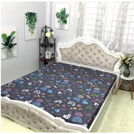 Ga Chống Thấm Cotton Có Họa Tiết 1m4x2m,được chọn mẫu trên bài